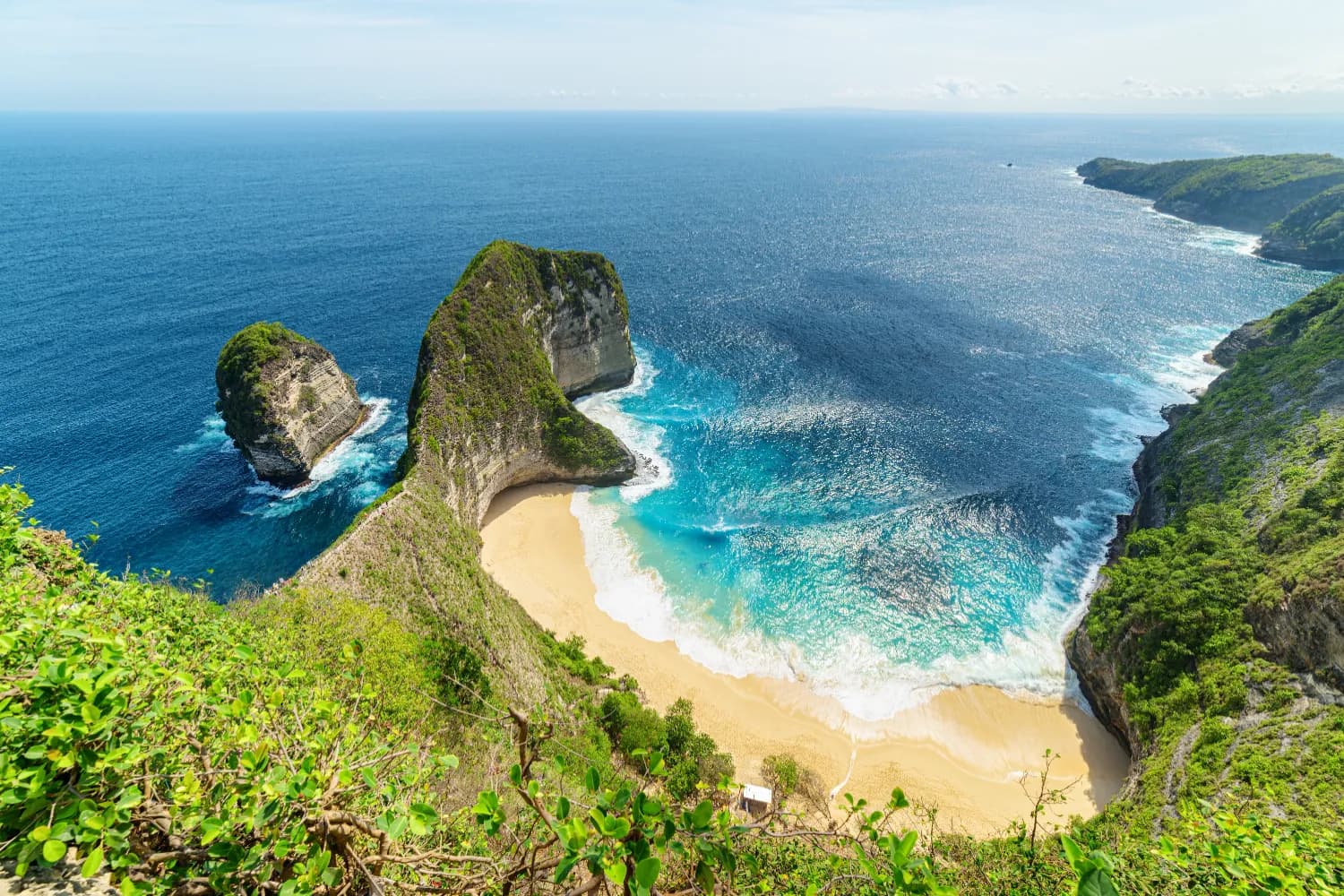 View of Kelingking Beach