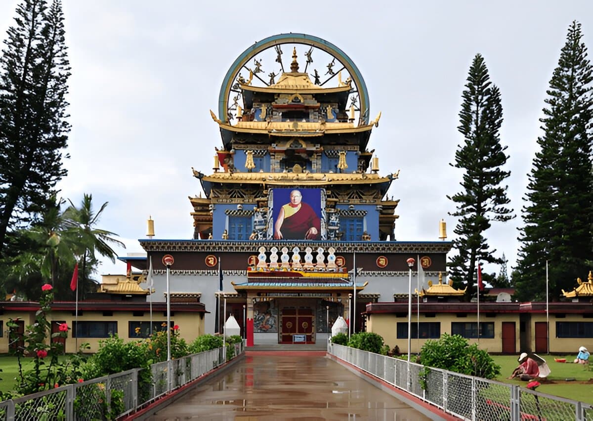 Namdroling Monastery Golden Temple