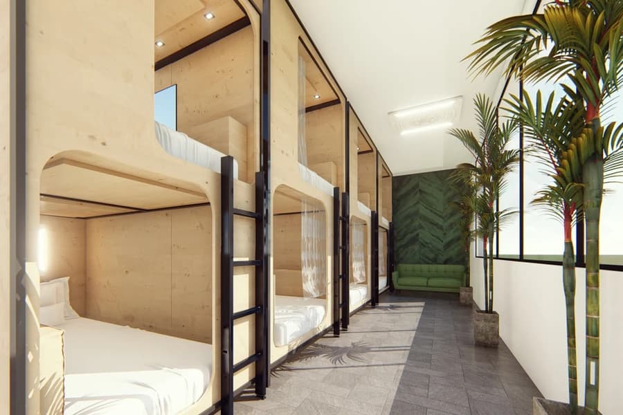 Green Marmot Capsule Hotel, Zurich