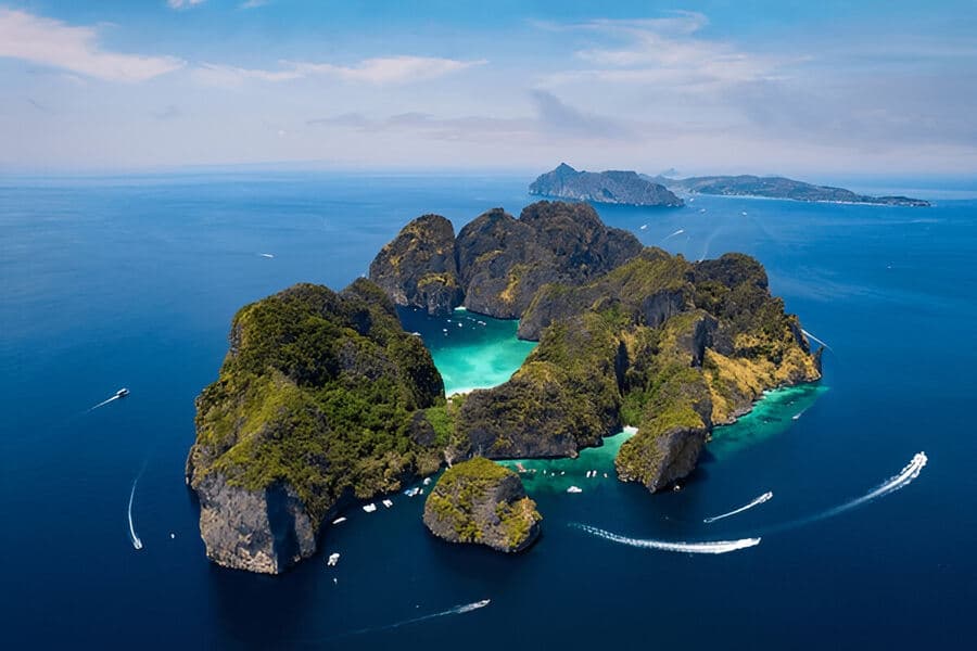 places to visit in Thailand - Phi phi island
