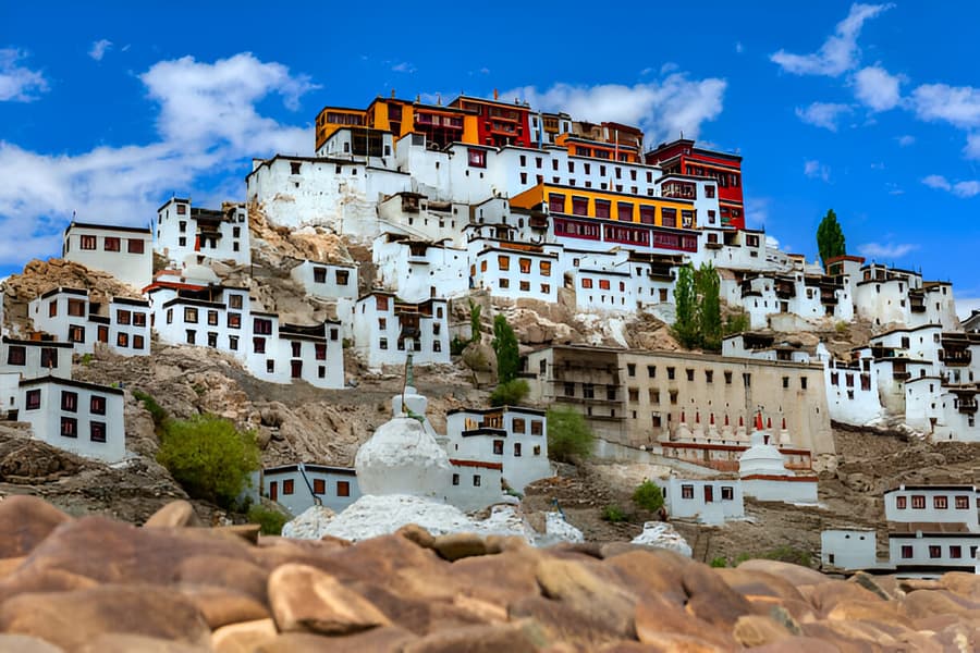 thiksey monastery