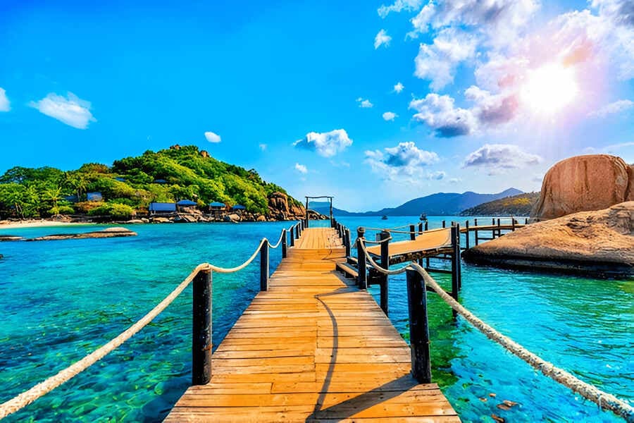 places to visit in Thailand - koh nang yuan